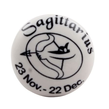 Sagittarius Flat Ceramic Wine Stopper